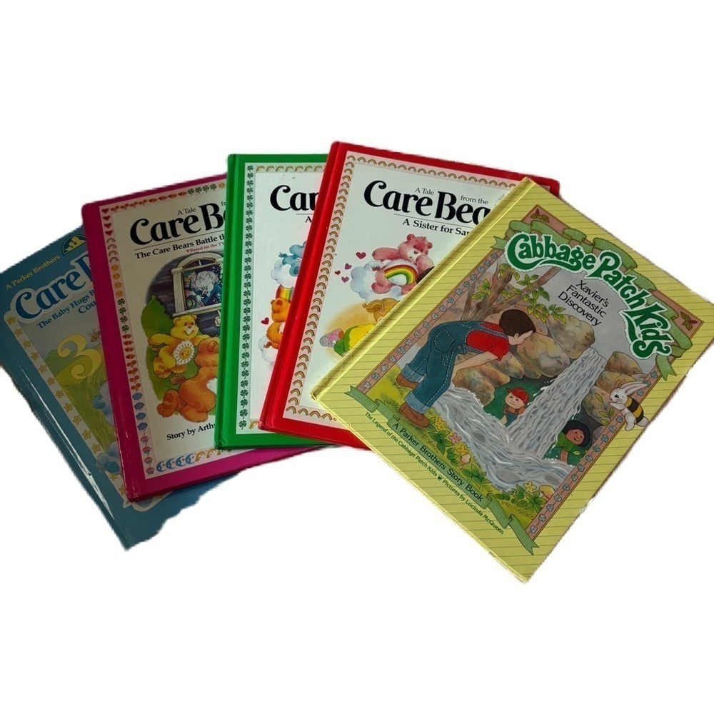 Care Bear Books - Four "A Tale from the Care Bears" from Parker Brothers 1980s
